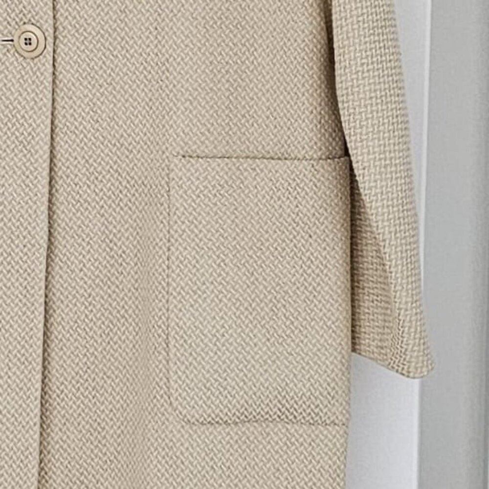 Massimo Dutti Linen Coat- Gorgeous! - Picture 4 of 16